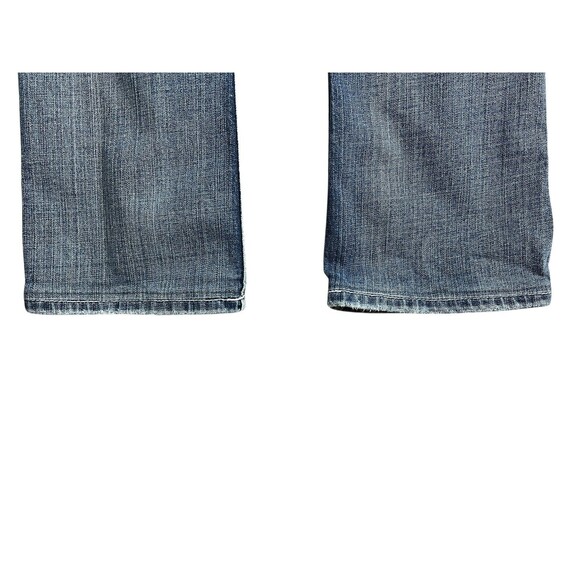 Buckle BKE Sabrina Boot Leg Jeans Size 28 (actual 32 x 29) Lowrise Distressed - Picture 8 of 13